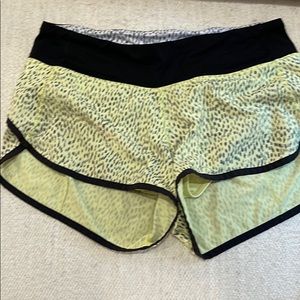 Lululemon animal print shorts 4